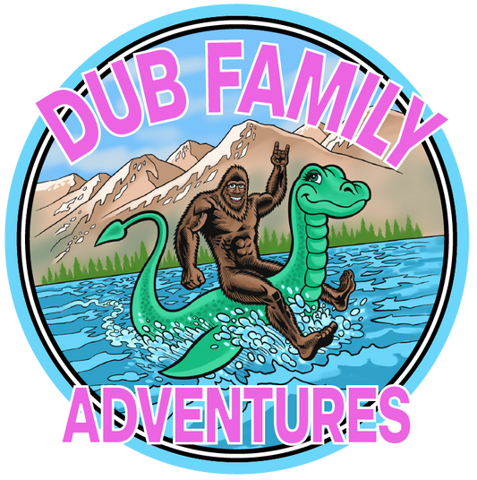 Dub Family Tahoe Tessie & Squatch Sticker